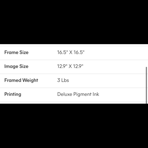 Pattern In The Sky 16x16 Framed and Matted Art Print - Picture 7 of 7